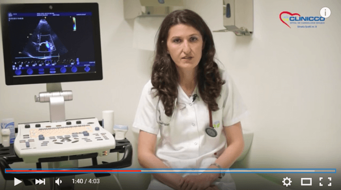 [VIDEO] Despre ecografie cardiaca (sau ecocardiografia transtoracica) cu dr. Cristina Pitis, Clinicco Brasov