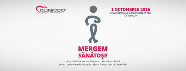 Clinicco organizează campania de prevenție și conștientizare “Mergem sănătoși!”